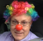 John in Clown Wig